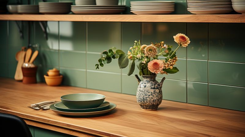 Backsplash Tile Installation